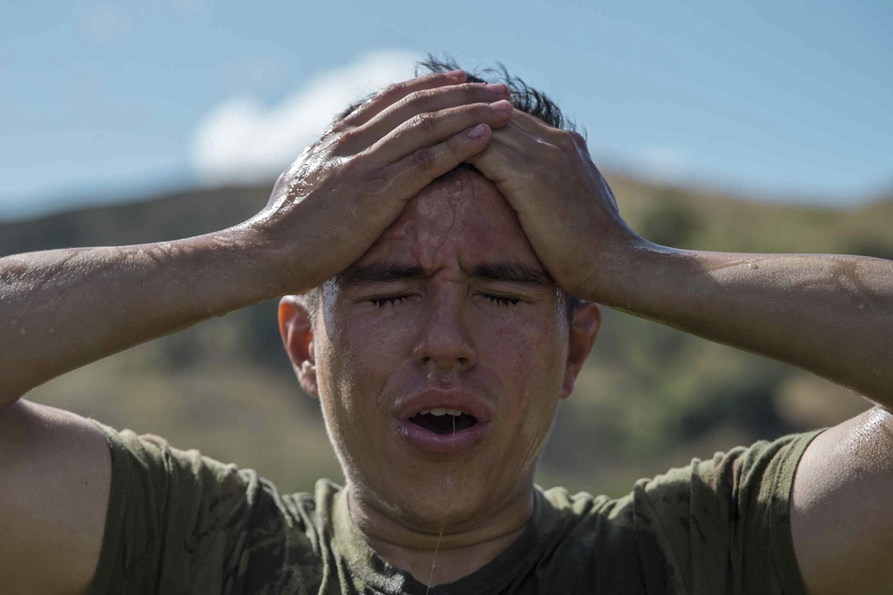 15th MEU Marines fight through OC spray