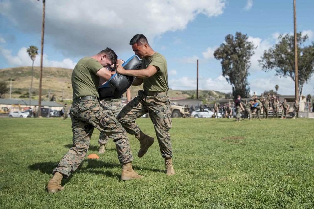 15th MEU Marines fight through OC spray