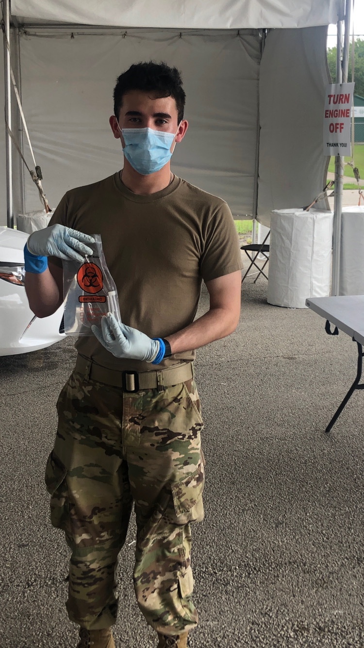 Texas Army National Guard Conducts COVID-19 Testing in the Houston Area