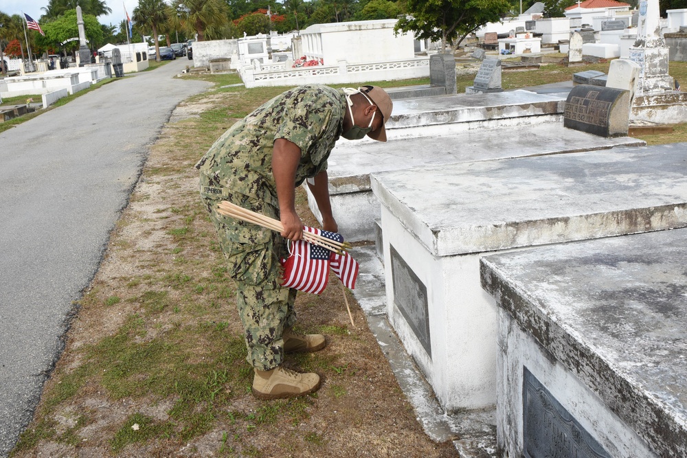 Flag-Laying Ceremony