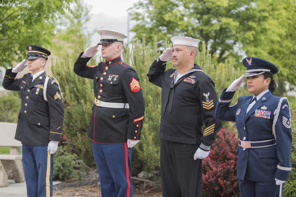 Idaho honors Memorial Day with annual re-dedication and memorial brick ceremony