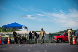 WVNG Provides Assistance in High-Density COVID-19 Testing