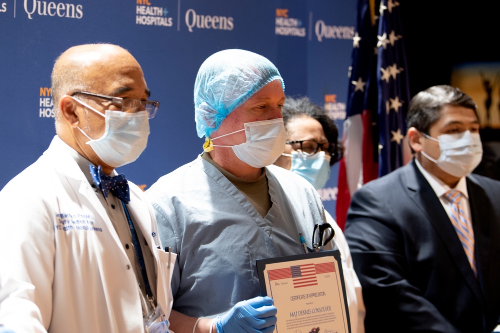 Queens Medical Center Recognizes Service Members