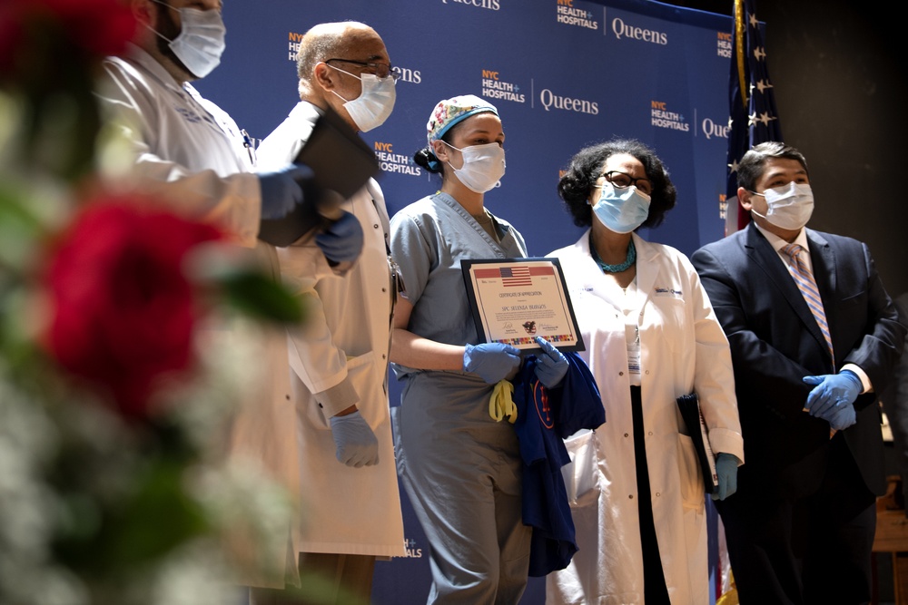 Queens Medical Center Recognizes Service Members