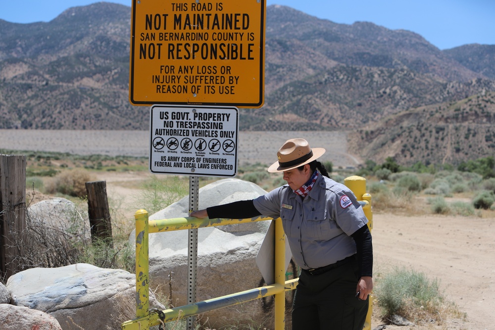 District park rangers want public to know recreating at Mojave River Dam is not authorized