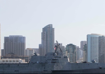Future USS Kansas City (LCS 22) Arrives at San Diego Homeport