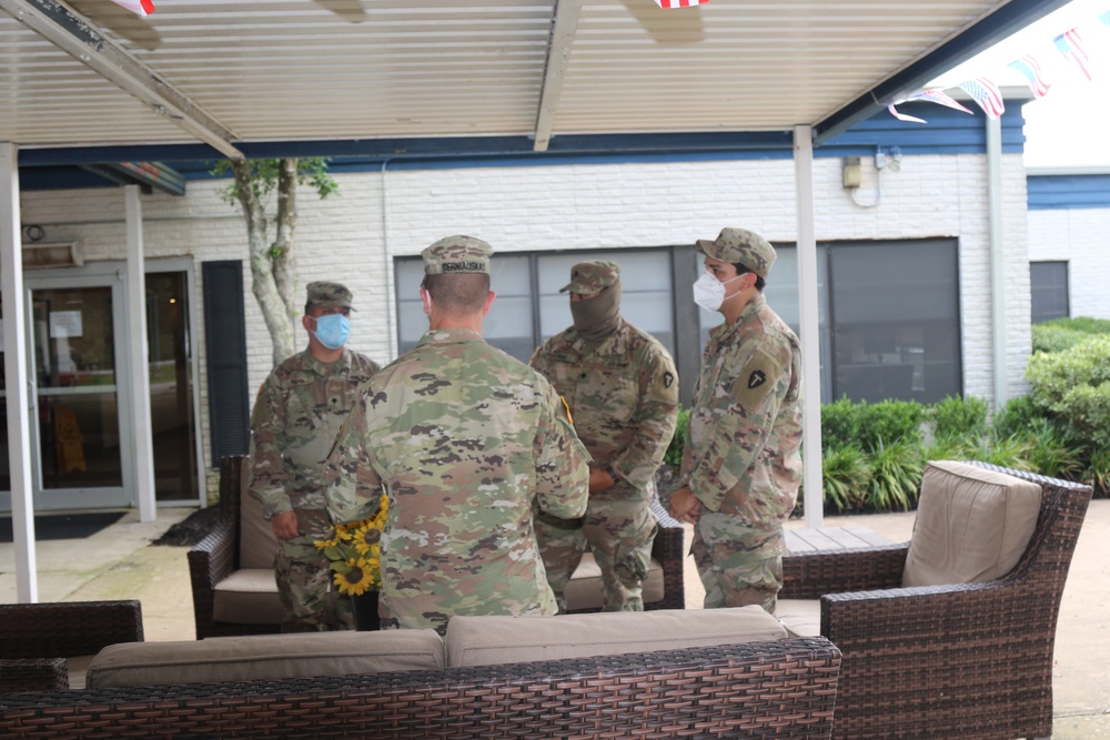 Texas Military Department Conducts COVID-19 Testing at Hilliard Elementary