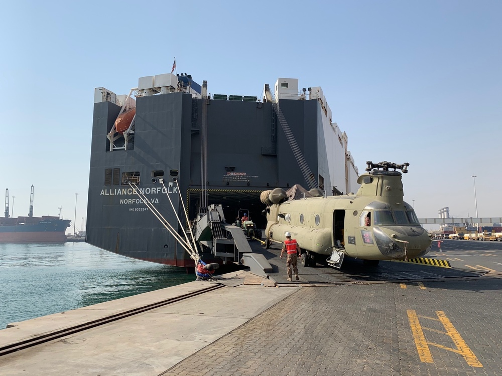 Aircraft Loading at the Port