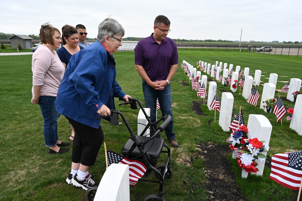 First Memorial Day ceremony at the Fargo National Cemetery