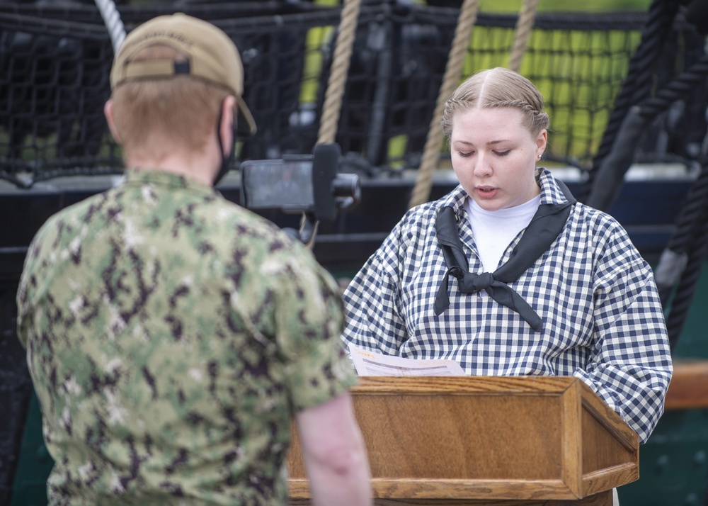 USS Constitution Memorial Day Ceremony