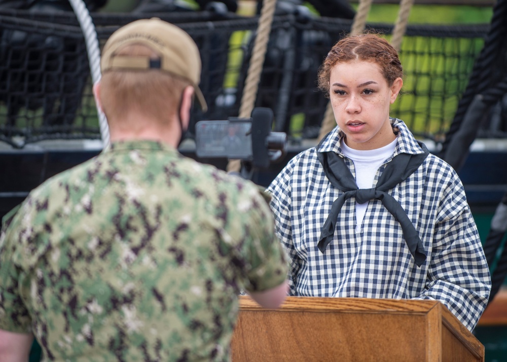 USS Constitution Memorial Day Ceremony