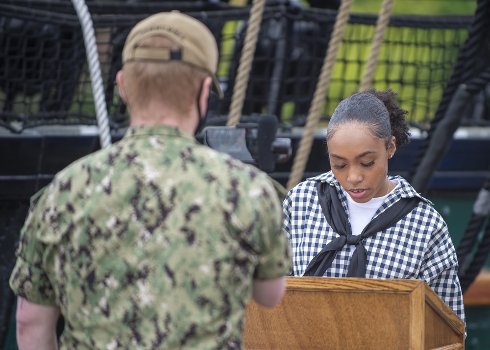 USS Constitution Memorial Day Ceremony