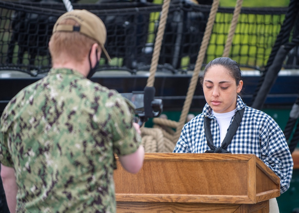 USS Constitution Memorial Day Ceremony