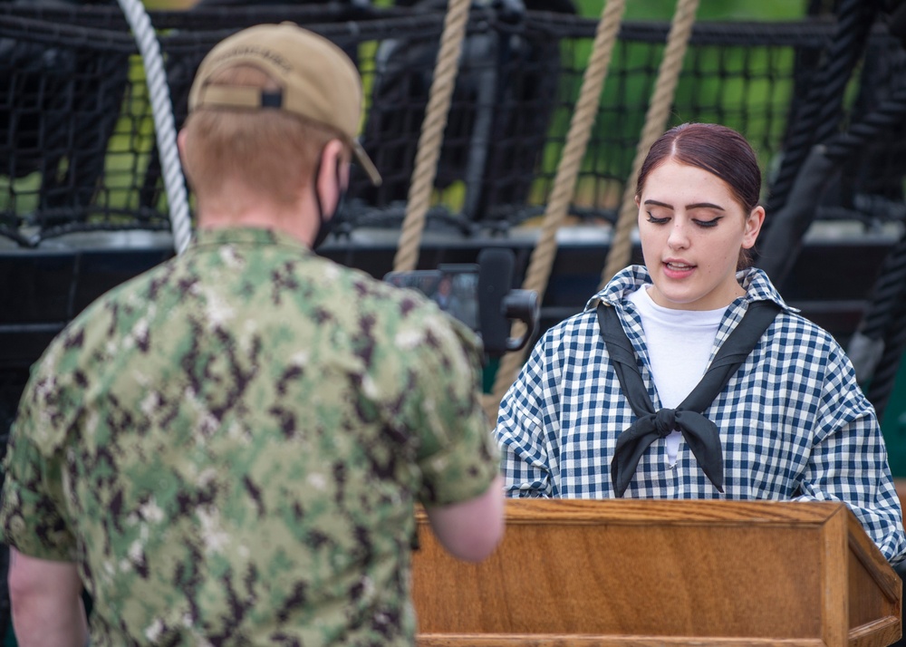 USS Constitution Memorial Day Ceremony