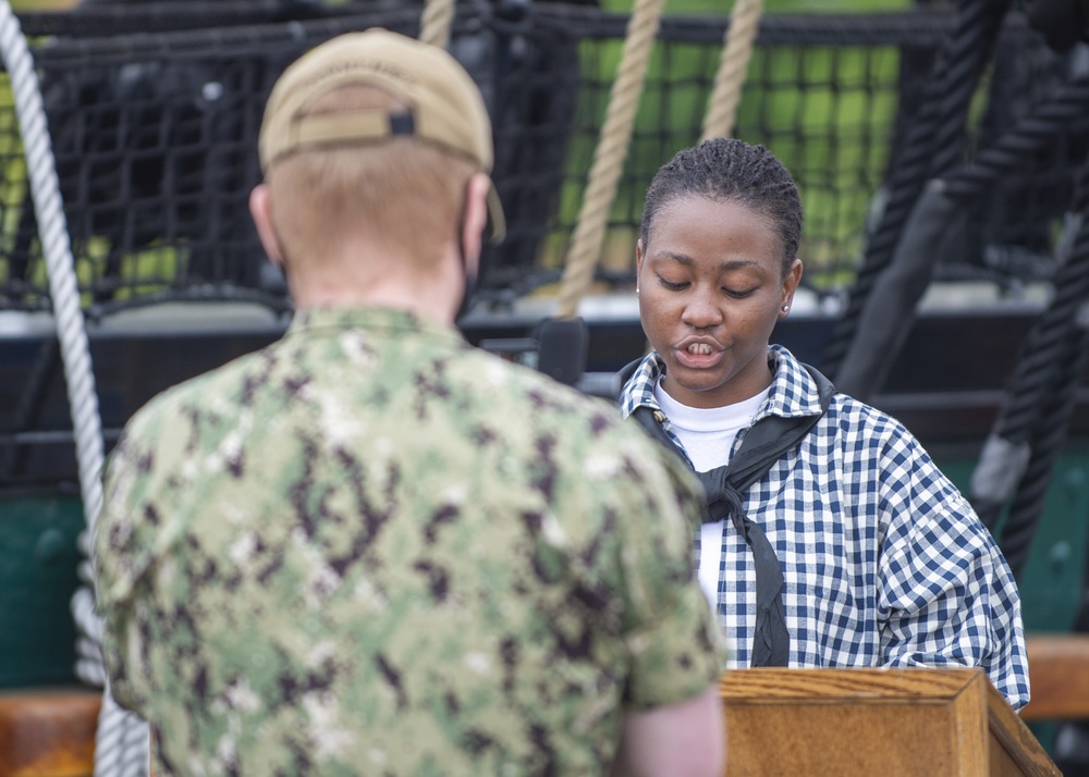 USS Constitution Memorial Day Ceremony