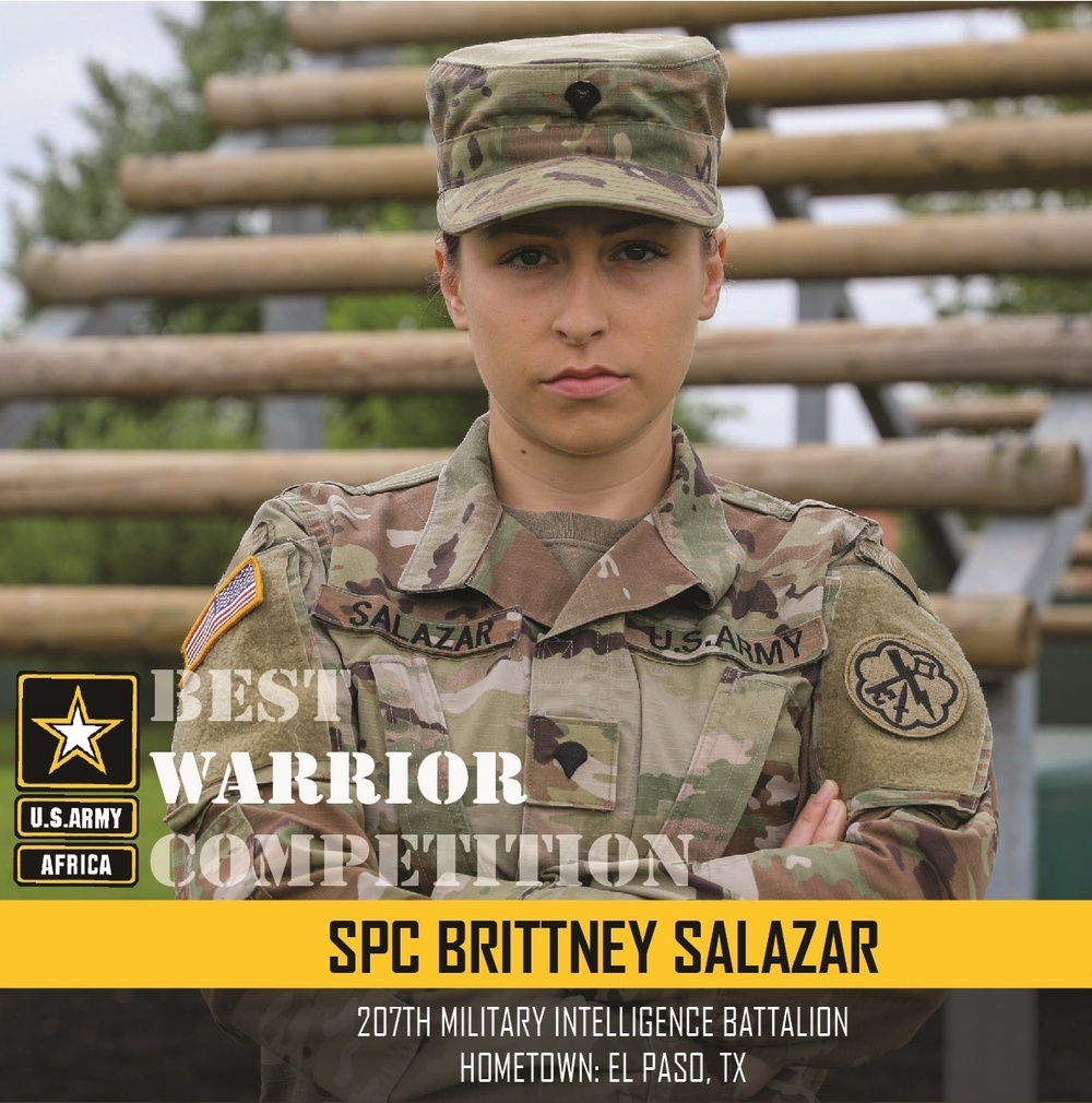 USARAF BWC - Meet the competitors - SPC Brittney Salazar
