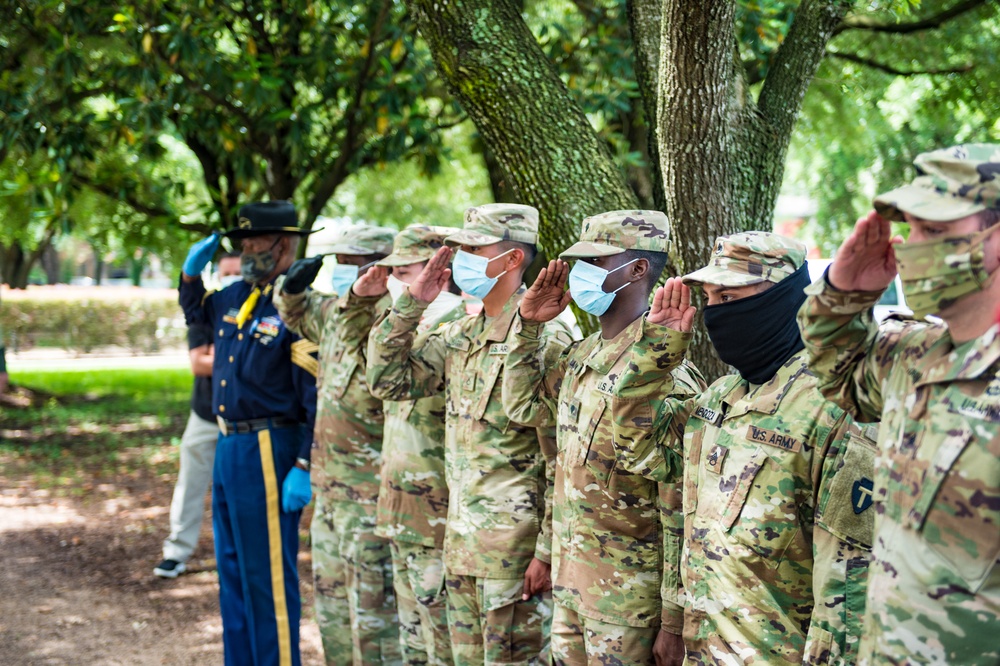 Congresswoman Sheila Jackson Lee Hosts a Memorial Day Commemoration with Texas Military Department Members