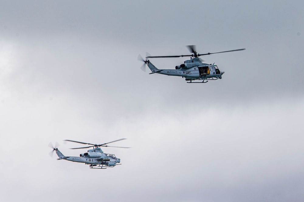 HMLA-367: Change of Command