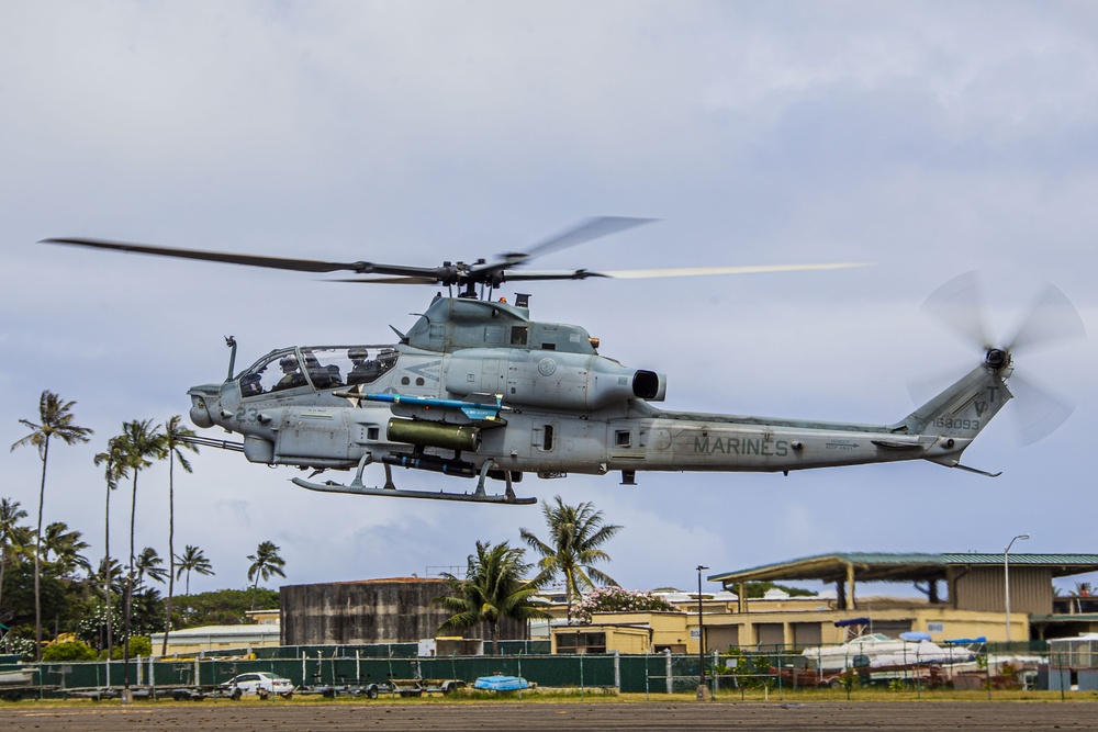 HMLA-367: Change of Command