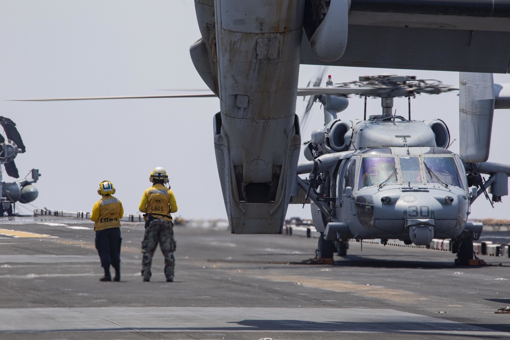 USS Bataan (LHD 5) Flight Ops