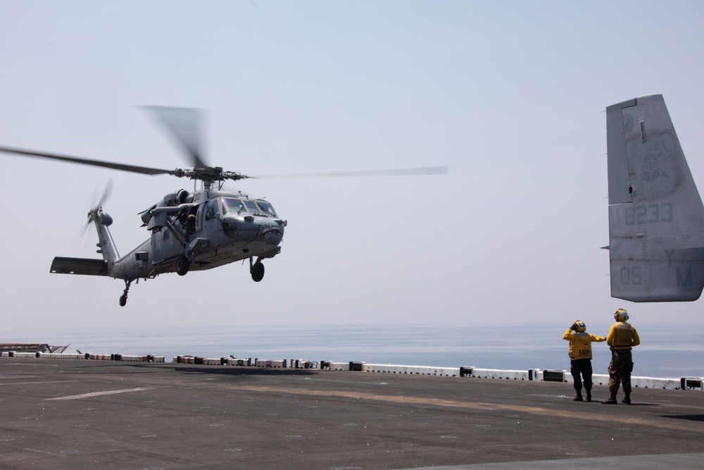 USS Bataan (LHD 5) Flight Ops