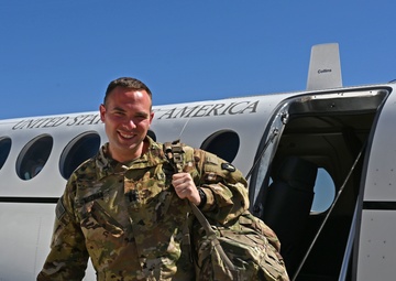 Wounded NH Guardsman returns home