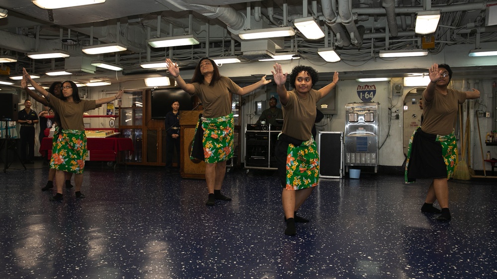 USS BATAAN (LHD 5) Hosts Asian American and Pacific Islander Heritage Celebration