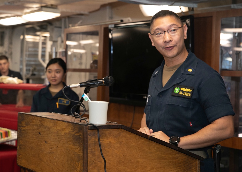 USS BATAAN (LHD 5) Hosts Asian American and Pacific Islander Heritage Celebration