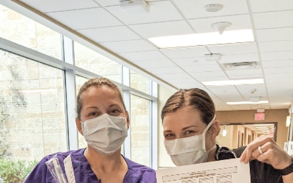 CRDAMC LVNs training to administer IV push medications