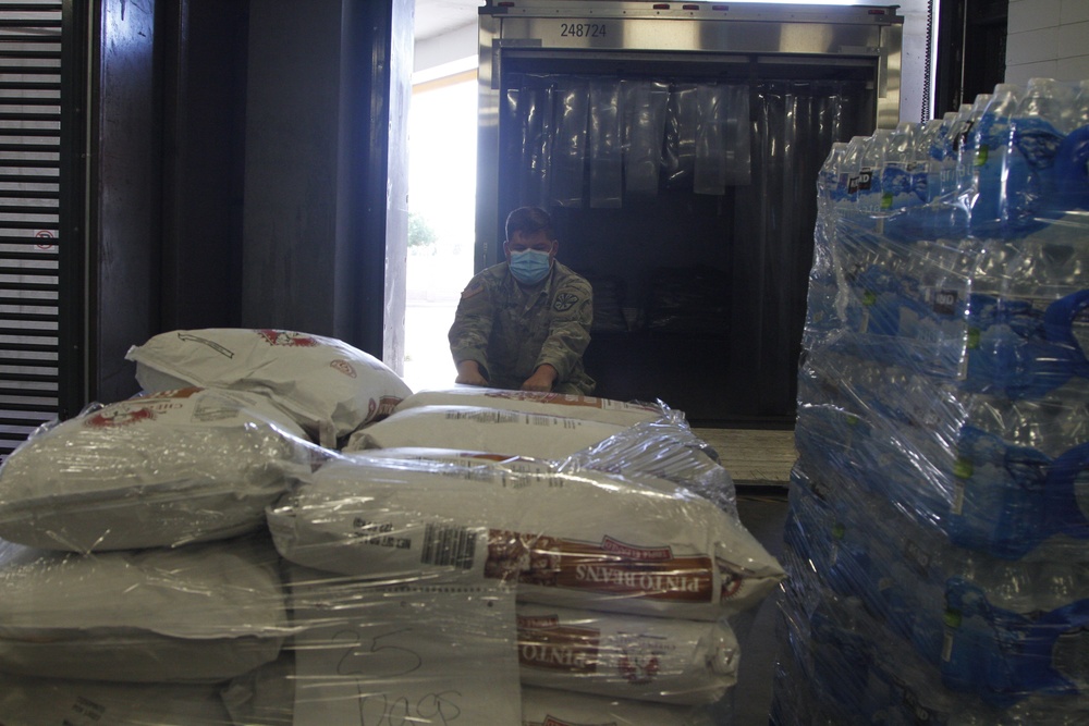 AZNG picks up donation for Navajo Nation