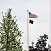 American Flag and Fort McCoy