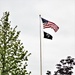 American Flag and Fort McCoy