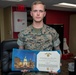 Marine Receives Award from Navy