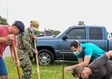NMCP Staff Plants Tree in Memory of Coworker