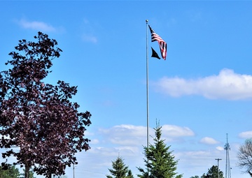 Photo Essay: American Flag and Fort McCoy