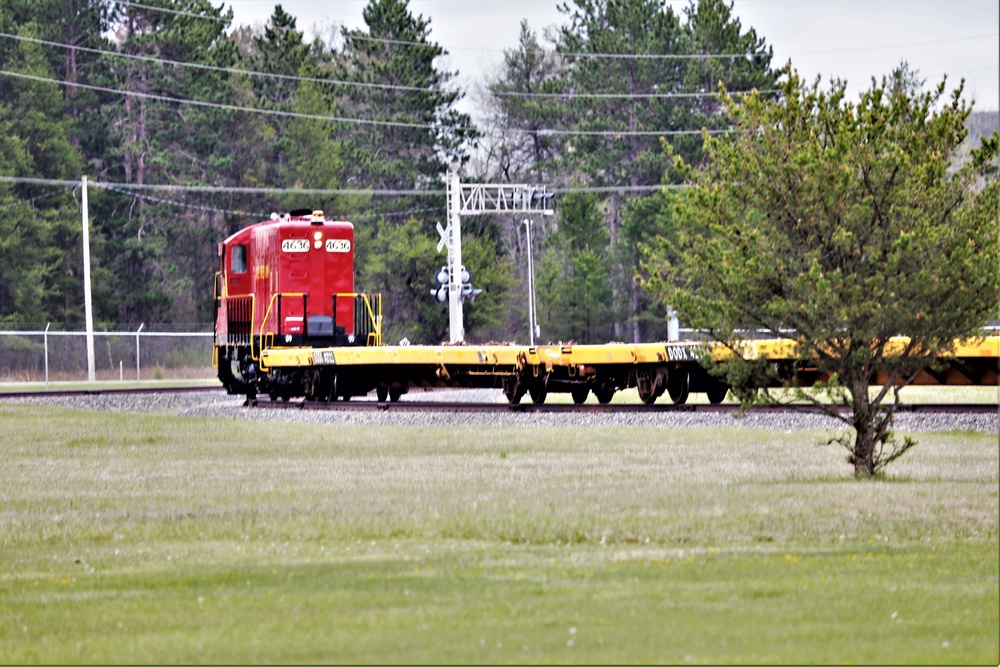 Fort McCoy LRC rail team moves equipment bound for deployment