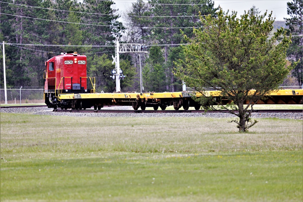 Fort McCoy LRC rail team moves equipment bound for deployment