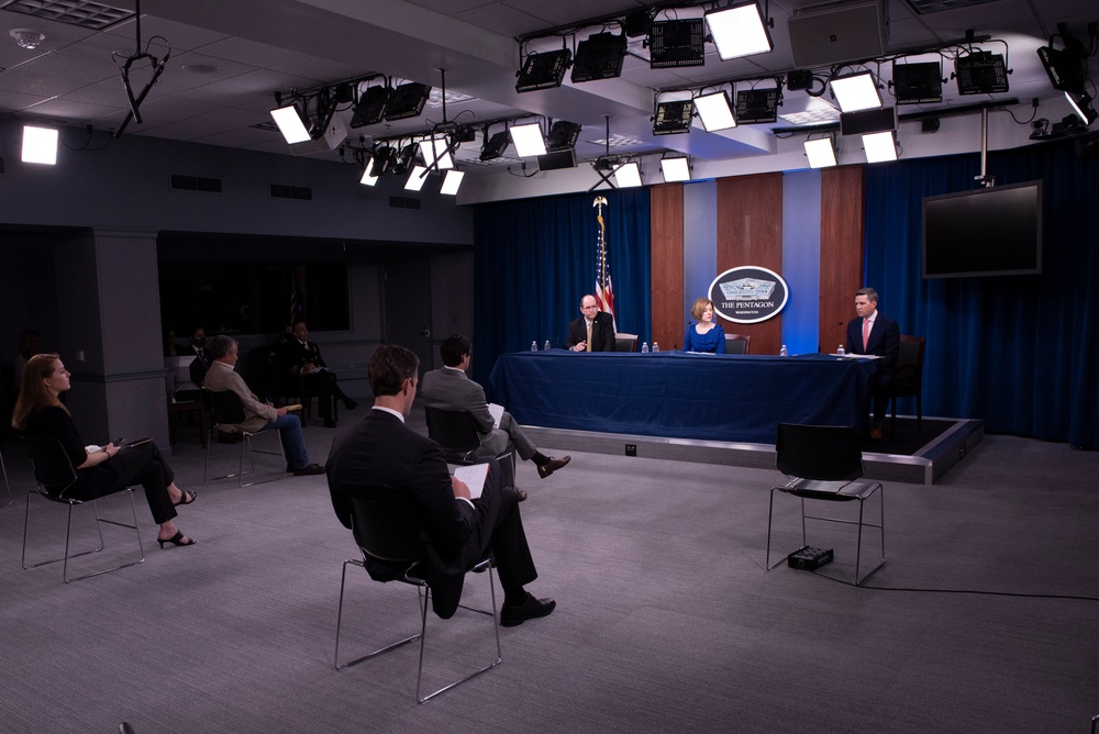 ASDPA Jonathan Hoffman and Top Pentagon Officials brief media on COVID-19 travel restrictions and Pentagon updates