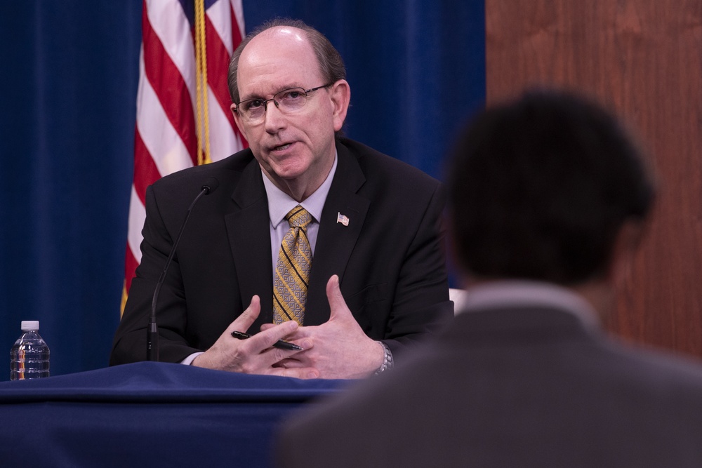 ASDPA Jonathan Hoffman and Top Pentagon Officials brief media on COVID-19 travel restrictions and Pentagon updates