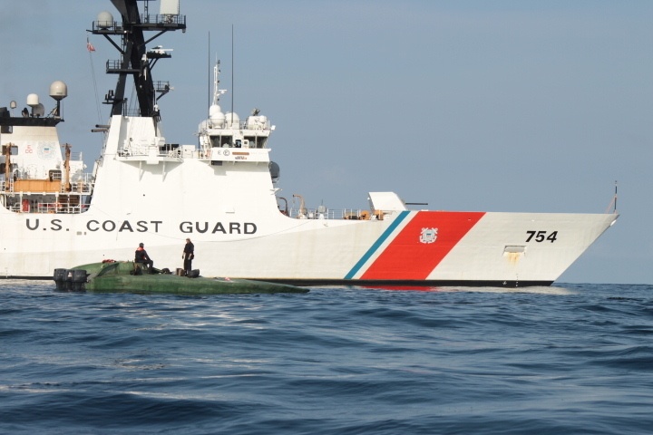 Coast Guard Cutter James interdicts $53.5 million of cocaine