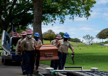 Internment Ceremony for U.S. Navy Seaman 2nd Class Everett G. Windle