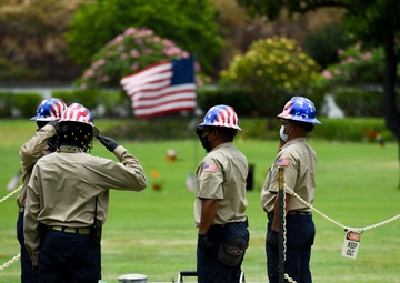 Internment Ceremony for U.S. Navy Seaman 2nd Class Everett G. Windle