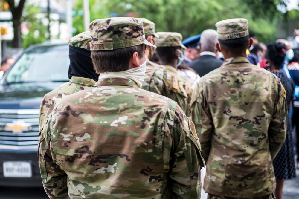 Congresswoman Sheila Jackson Lee Hosts a Memorial Day Commemoration with Texas Military Department Members