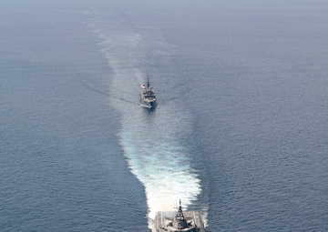 USS Gabrielle Giffords - RSS Steadfast Exercise Together