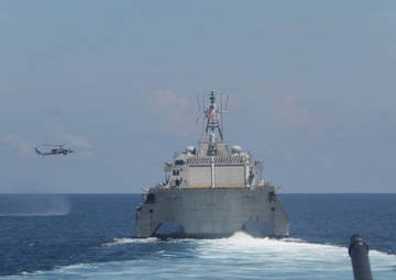 USS Gabrielle Giffords - RSS Steadfast Exercise Together