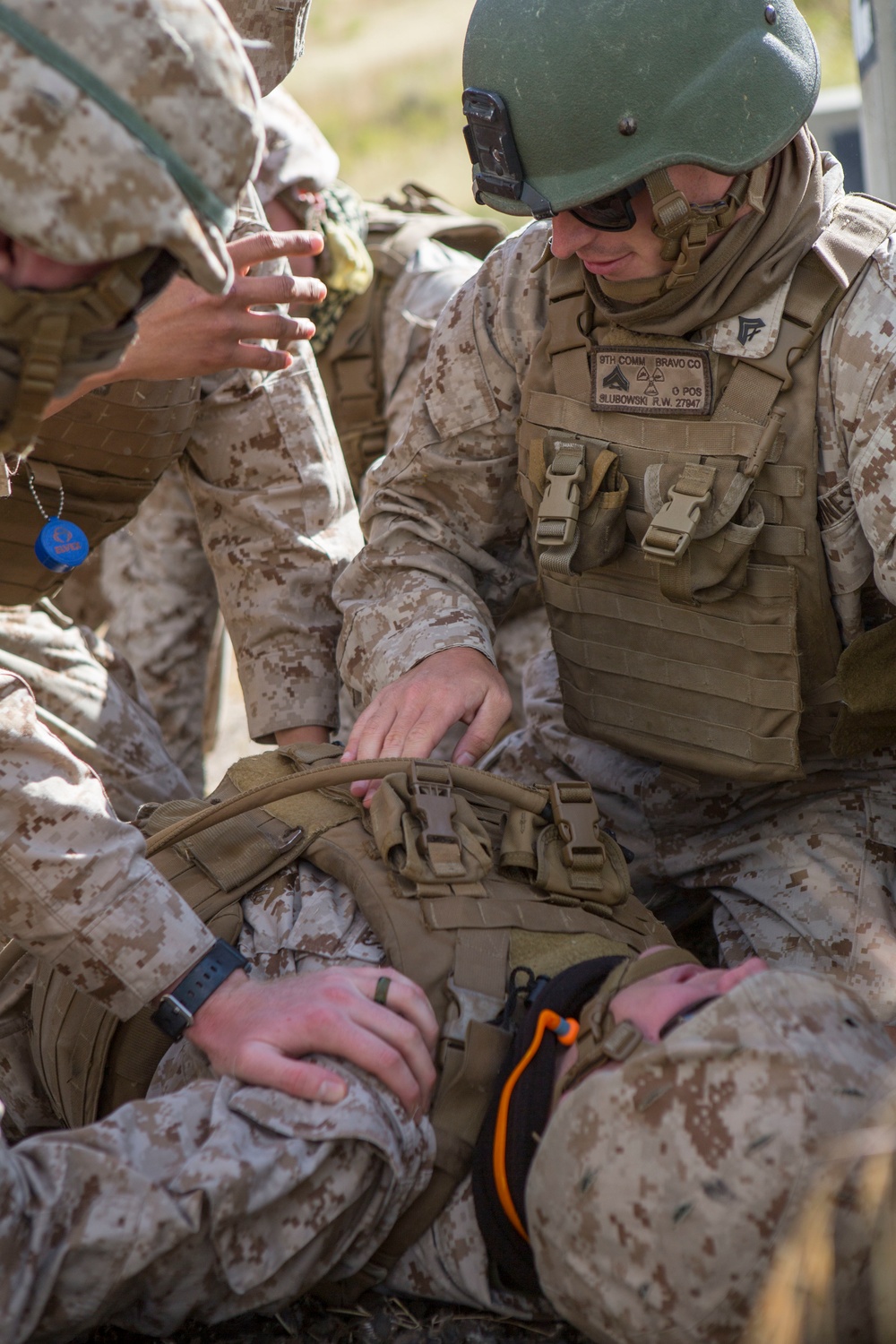 9th COMM Conducts Grenade Range