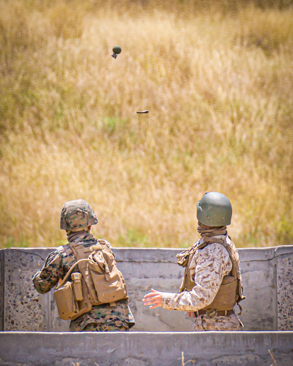 9th COMM Conducts Grenade Range