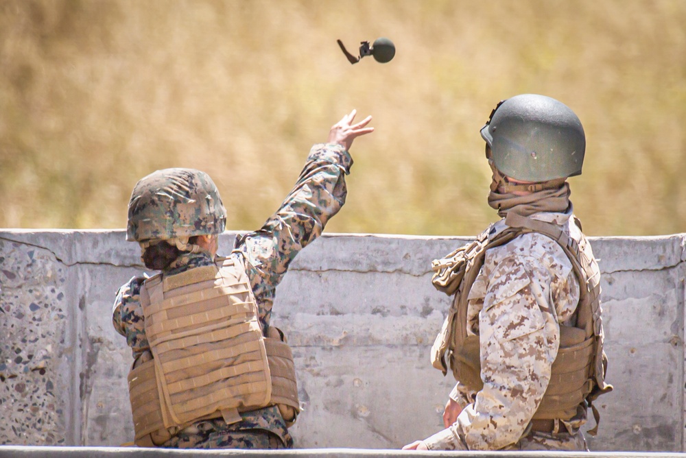 9th COMM Conducts Grenade Range