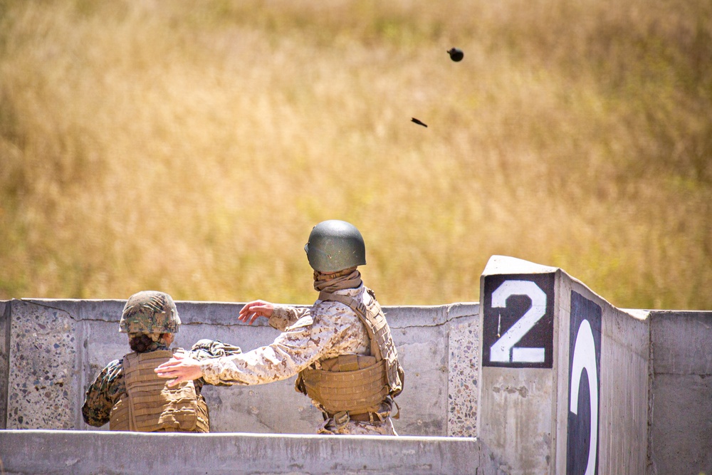 9th COMM Conducts Grenade Range