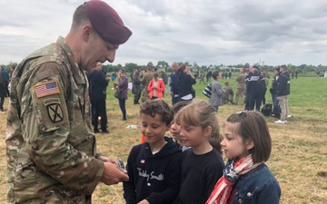 D-Day 75 Commemorative Air Drop, Sainte-Mere-Eglise, France